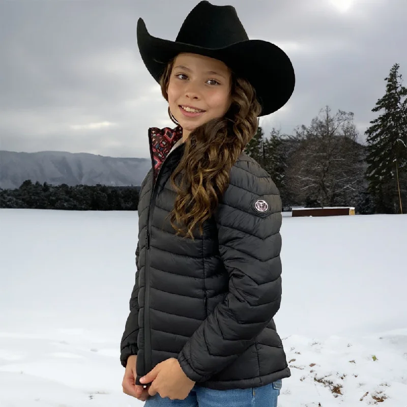 Personalized Clothing Sports Fashion Tempco Girls Ruidoso Reversible Puffer Jacket - TG1322