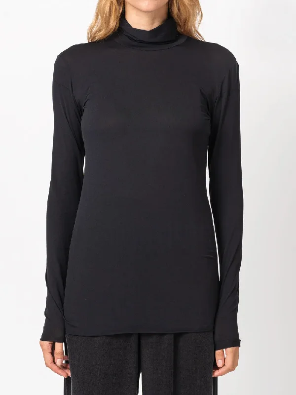 Beautiful Romance Stretch Turtleneck Top