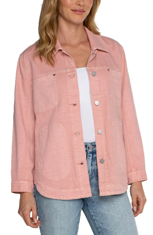 Autumn Selection Designer Style Shirt Jacket