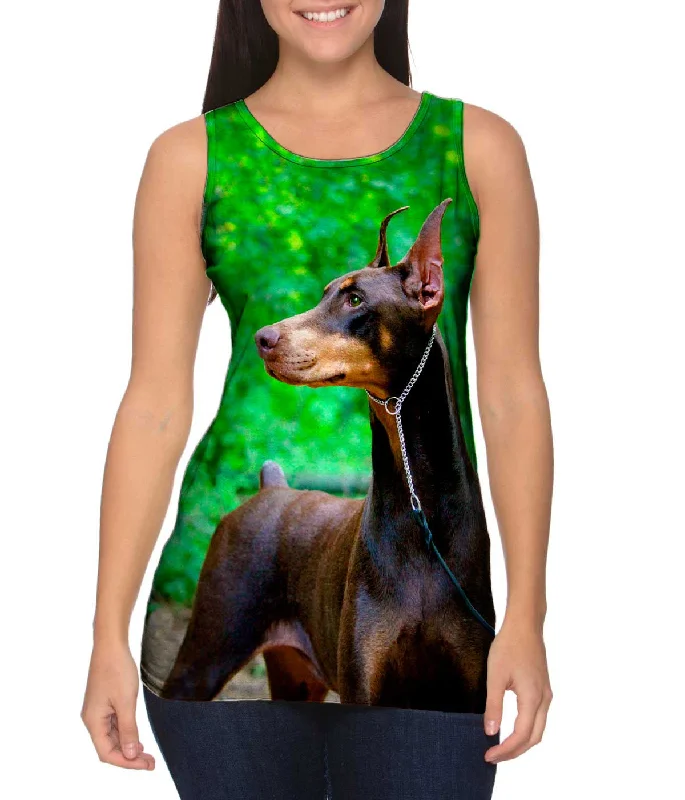 Youthful Street Fashion Casual Style Doberman Pinscher Perfection