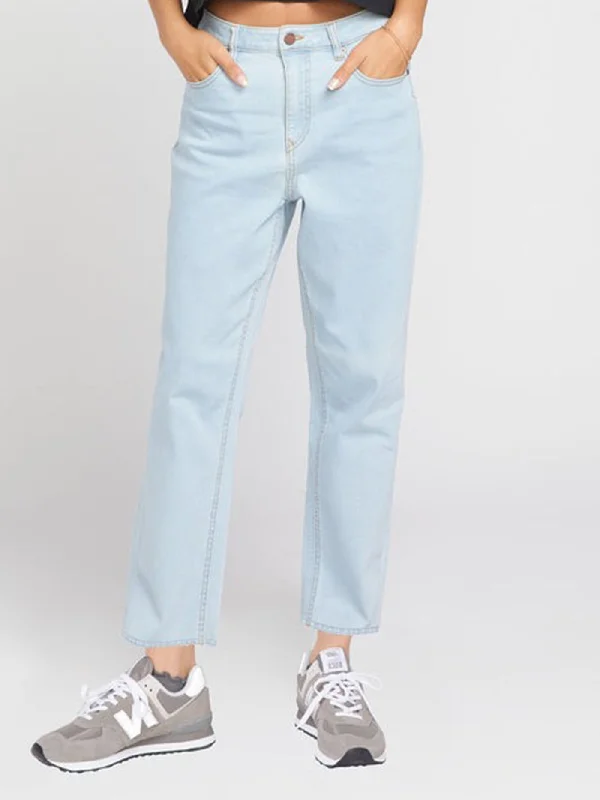 Comfortable Fashion Celebrity Style Stoned Straight Jeans