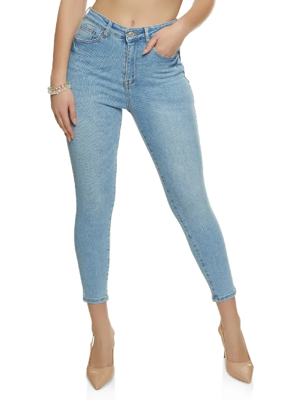 Sports Express WAX Whiskered Cropped Skinny Jeans