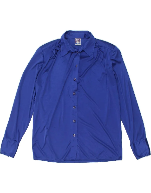 Must-have For Autumn And Winter Denim Design YESSICA Womens Shirt EU 40 Medium Blue Polyester