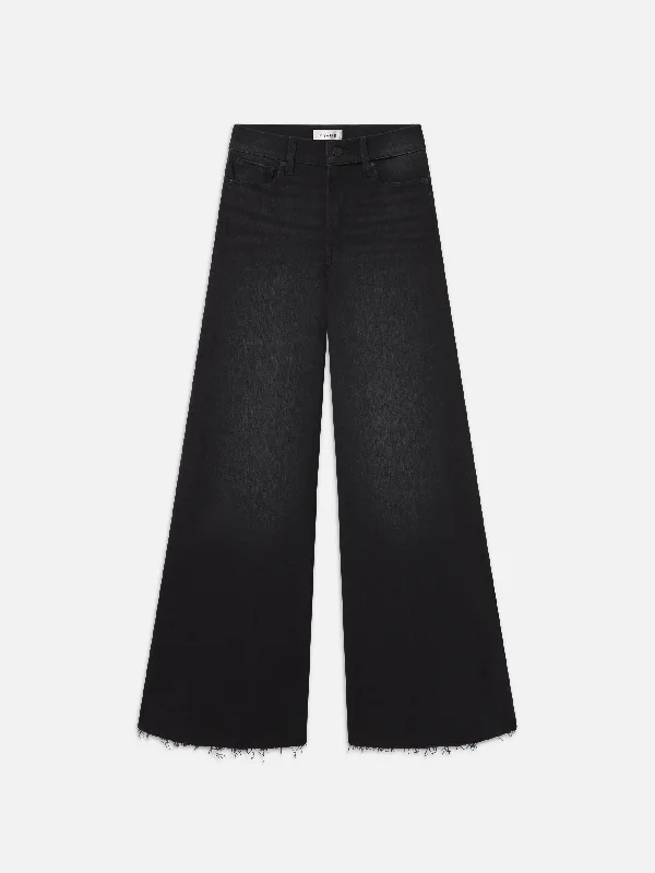 Sweet Style Exquisite Embroidery Le Palazzo Crop -- Tilt Raw After