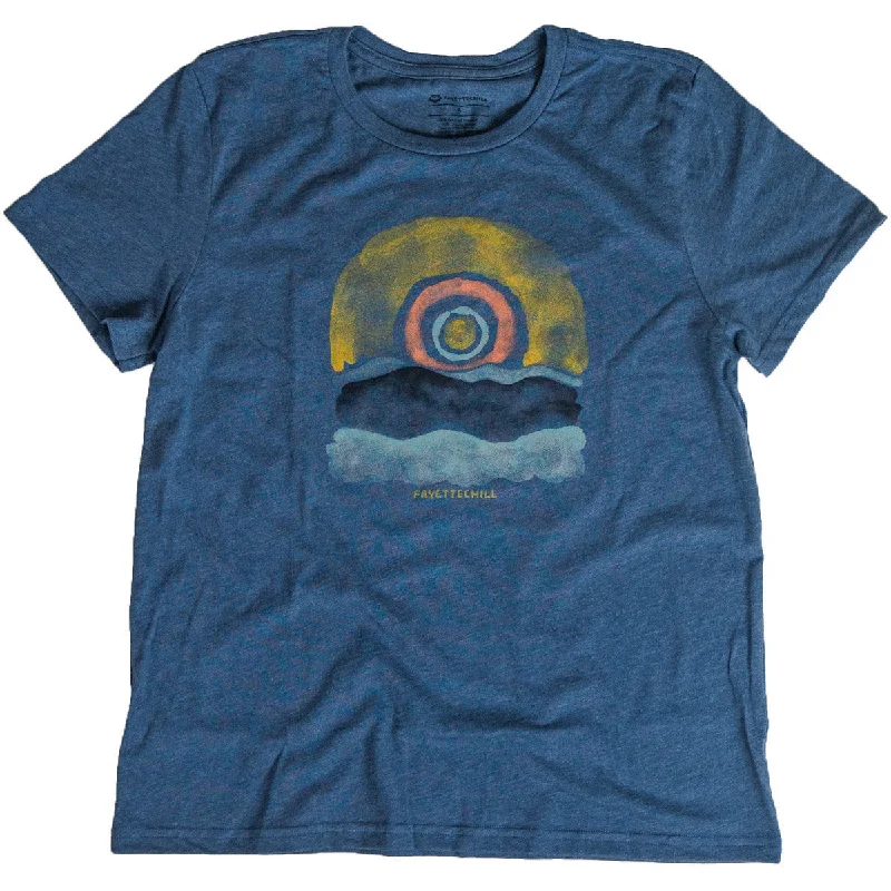 High Street Design Women's Nachi Sunset Short Sleeve Tee