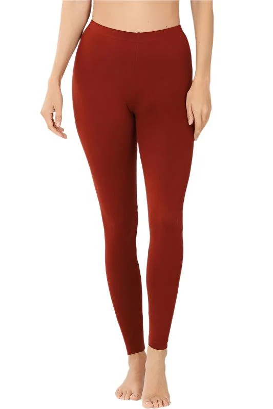 Sports Fashion Premium Microfiber Full Length Leggings