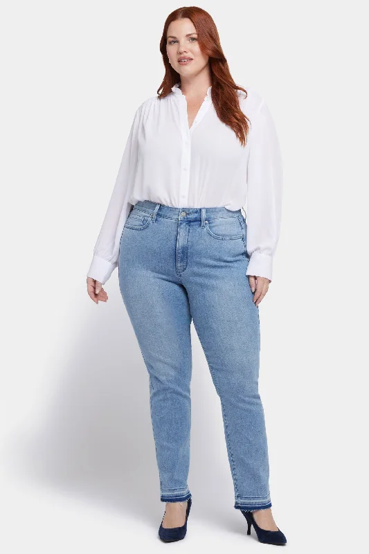 Exquisite Craftsmanship Marilyn Straight Jeans In Plus Size - Big Skies