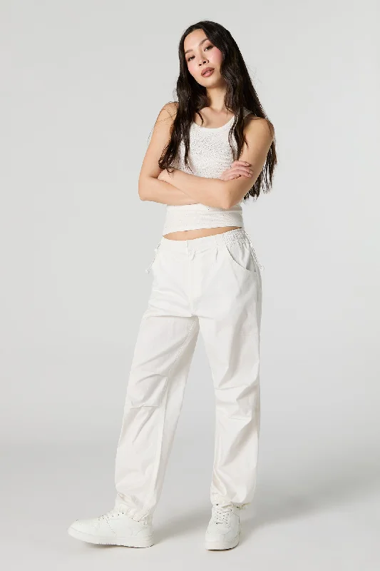 Goddess Style Comfortable Series Toggle Waist Parachute Pant