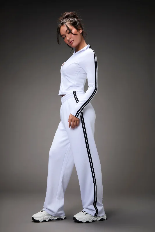 Breathable Design Classic And Versatile Active Striped Pant