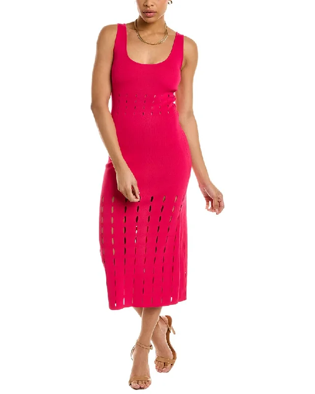 Fashionable And Versatile Personalized Design ALEXIS Marinet Midi Dress