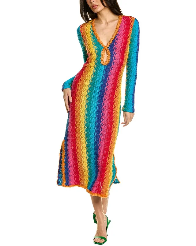 Luxury Style Stunning Fashion ALEXIS Solei Midi Dress
