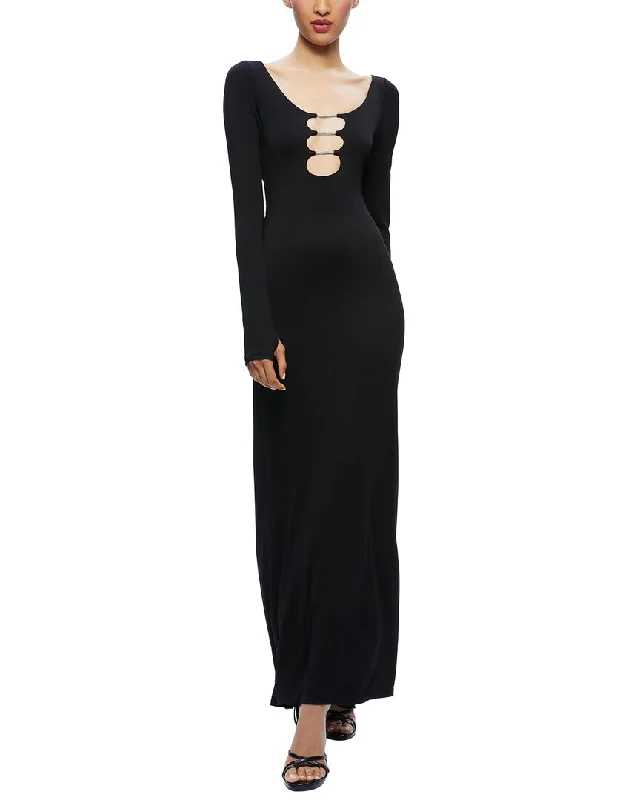 Exquisite Tailoring Free And Casual alice + olivia Kalena Cutout Maxi Dress
