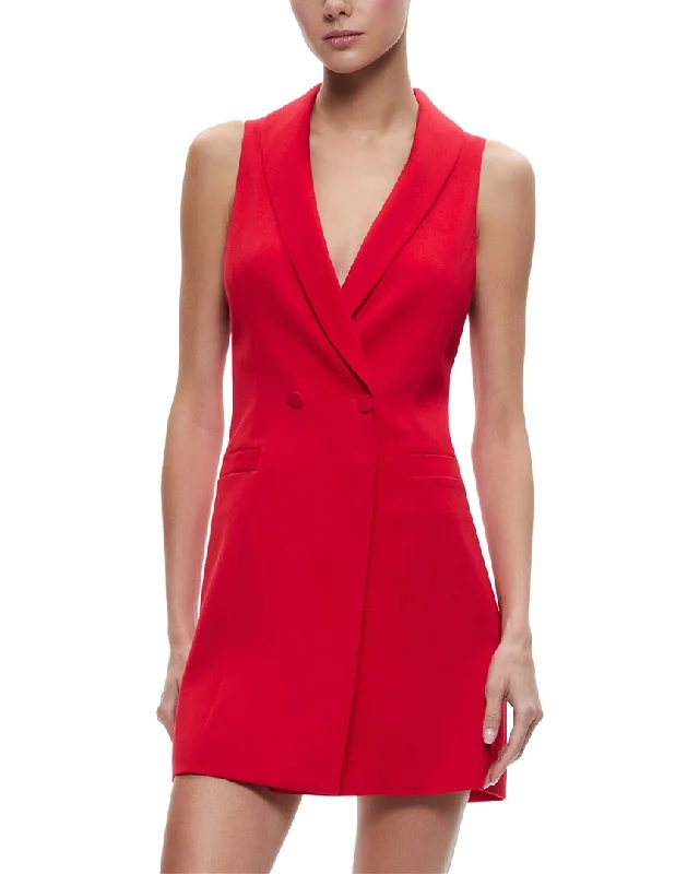 Comfortable And Cold-proof Simple And Comfortable alice + olivia Latoya Blazer Mini Dress