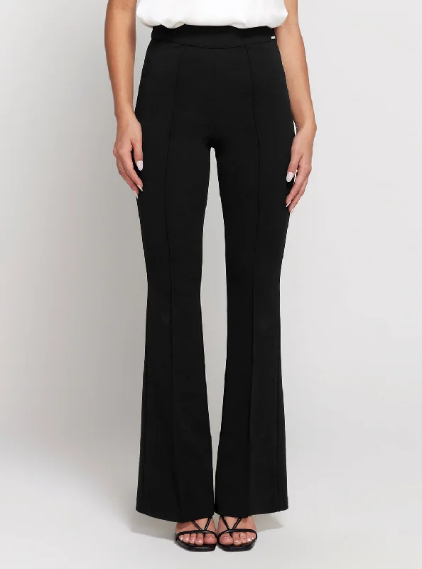 Fashionable Items Girl Style Black Flared Evelina Pants