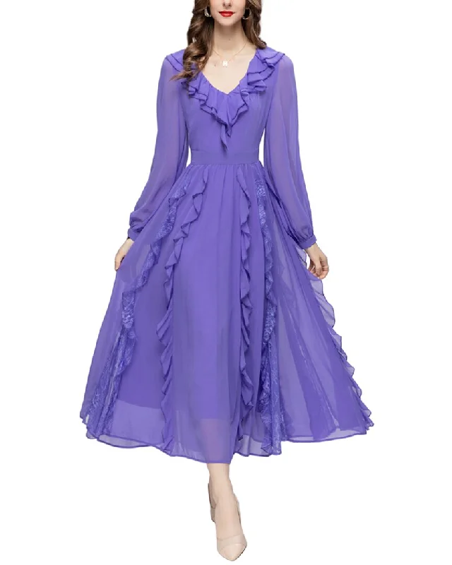 Basic Version Sports Design BURRYCO Maxi Dress