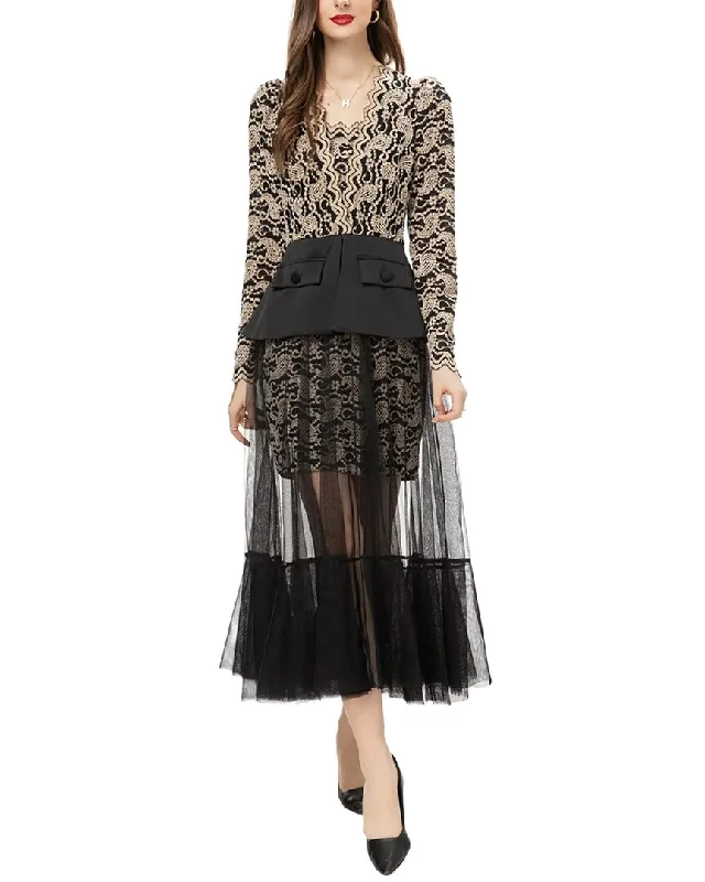 High-end Customization Versatile Items BURRYCO Maxi Dress
