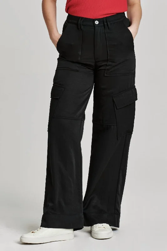 Fashionable And Fashionable Elegant And Noble Cairo Pant In Black