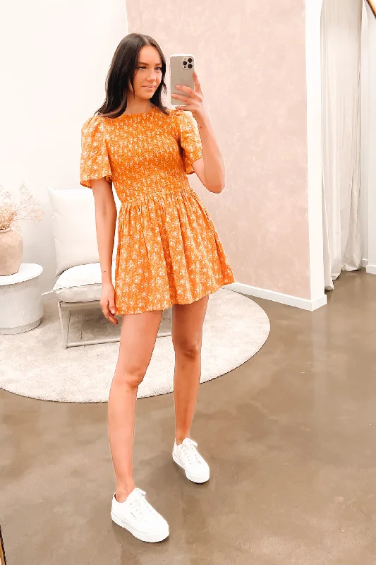 Amazing design Clemantine Floral Mini Dress Print