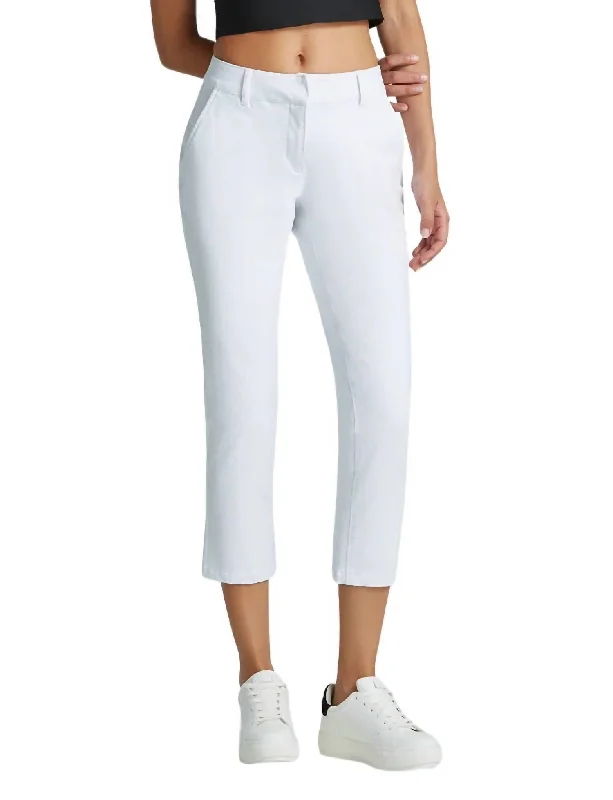 Practical Style Fashionable Items Do It All Denim Trousers In White