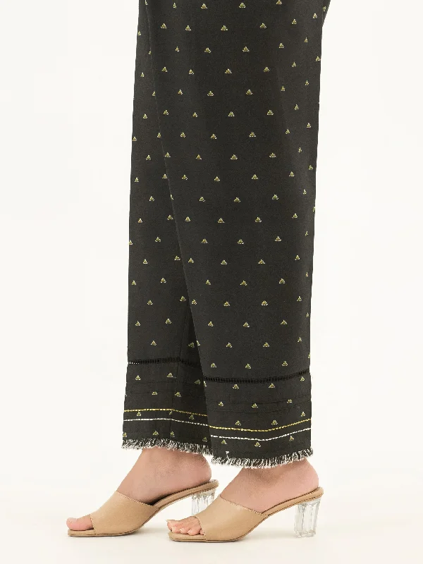 Boutique style Embroidered Winter Cotton Trousers