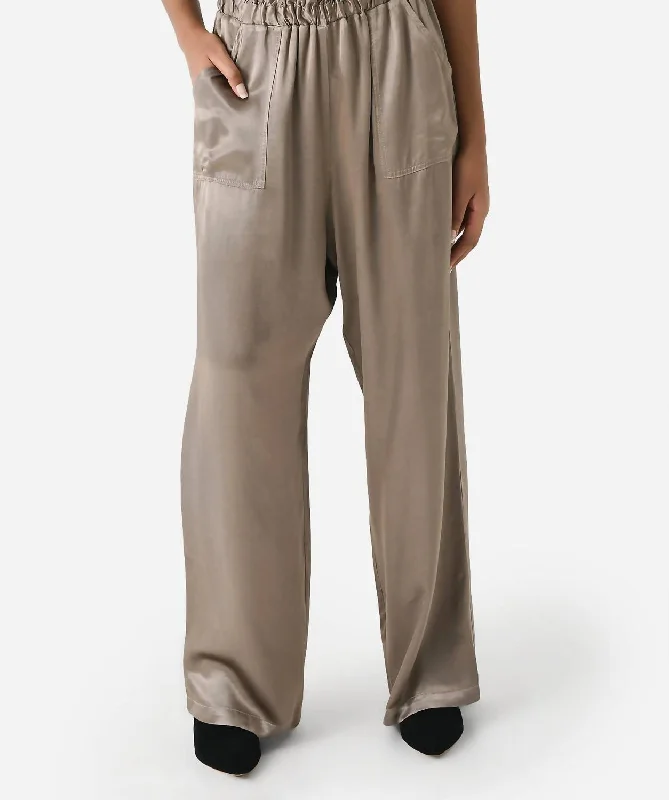Exquisite Tailoring Versatile Items Grayson Pant In Heather Charcoal