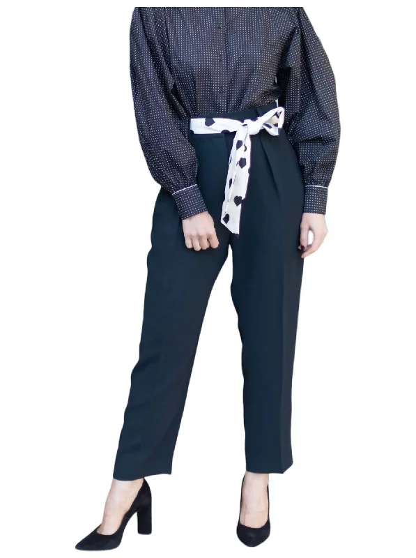 Boutique Recommendation Casual Style High Waist Paga Pant In Acier