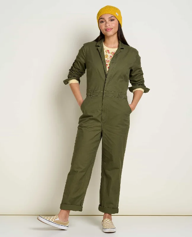 Sports Zipper Style Juniper Coverall