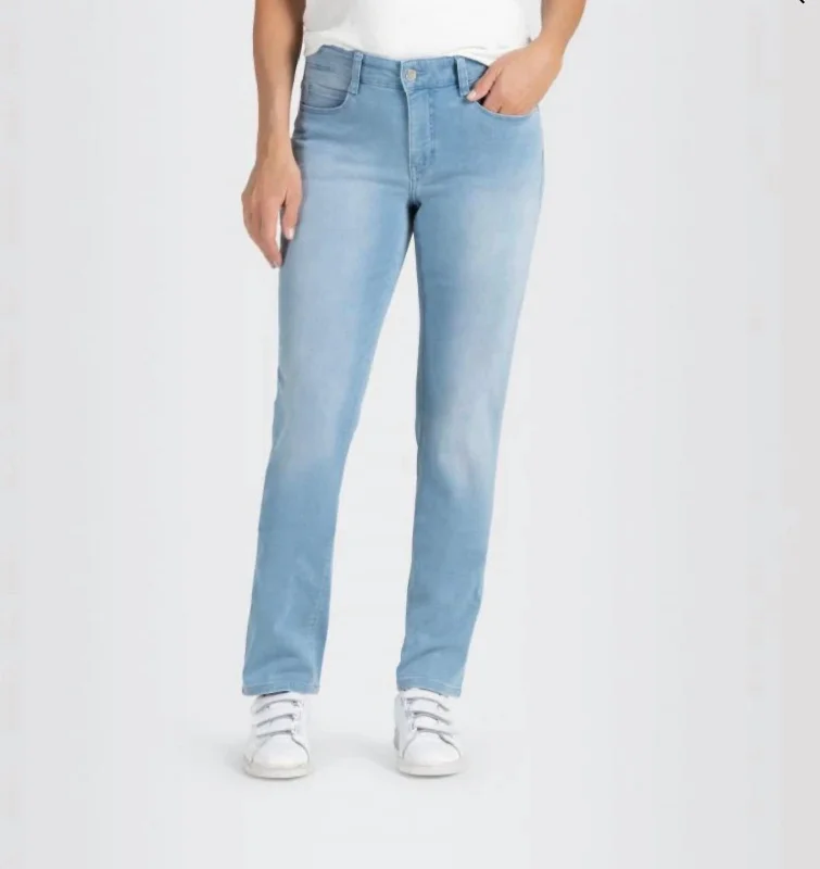 Short Design French Style Mac Dream Light Denim In Light Blue