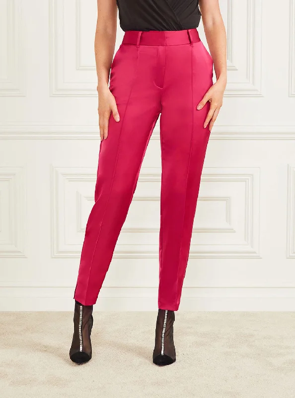 Personalized Wear Comfortable And Casual Marciano Pink Corsage Pant