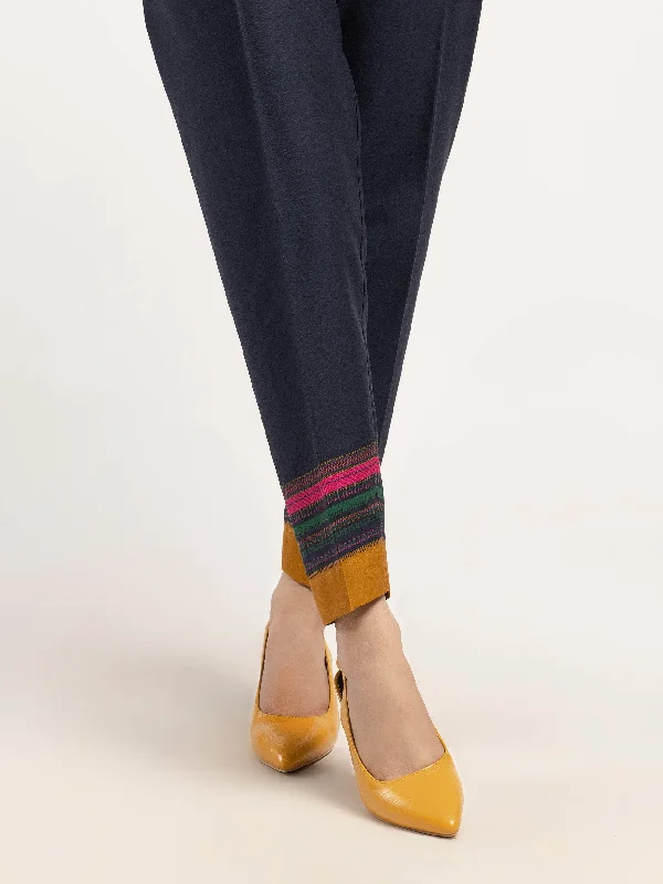Noble And Elegant Fashionable Items Printed Winter Cotton Trousers