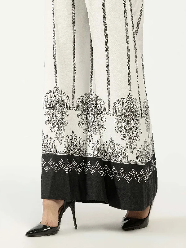 Minimal Classic Unique Prints Printed Winter Cotton Trousers