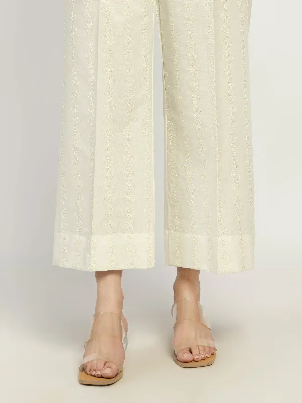 Personalized Outfit Short Design Embroidered Winter Cotton Trousers