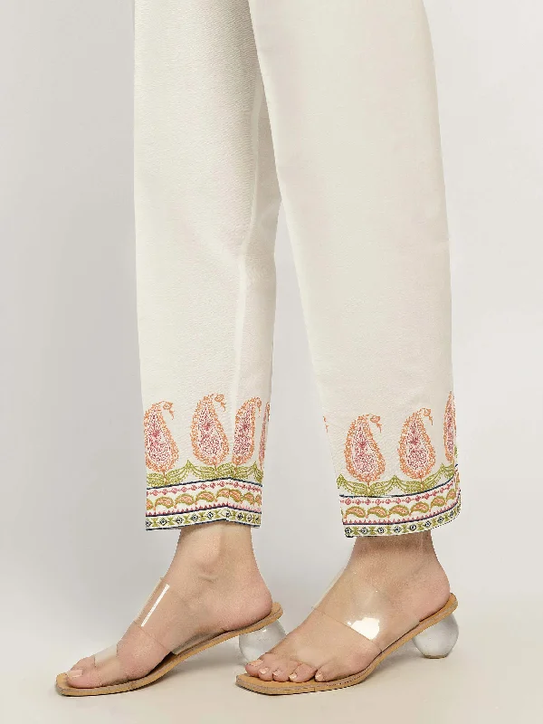 Comfortable Fashion Spring Fashion Embroidered Winter Cotton Trousers