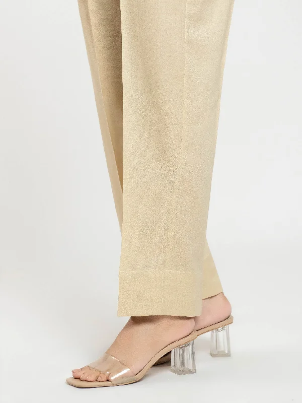 Fashion Design European And American Style Plain Cambric Trouser
