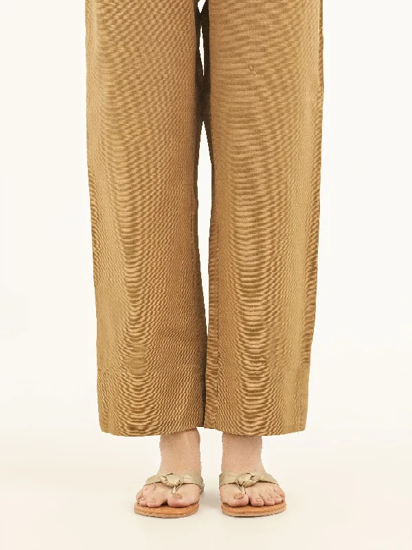 Classic Retro Dyed Khaddar Trousers