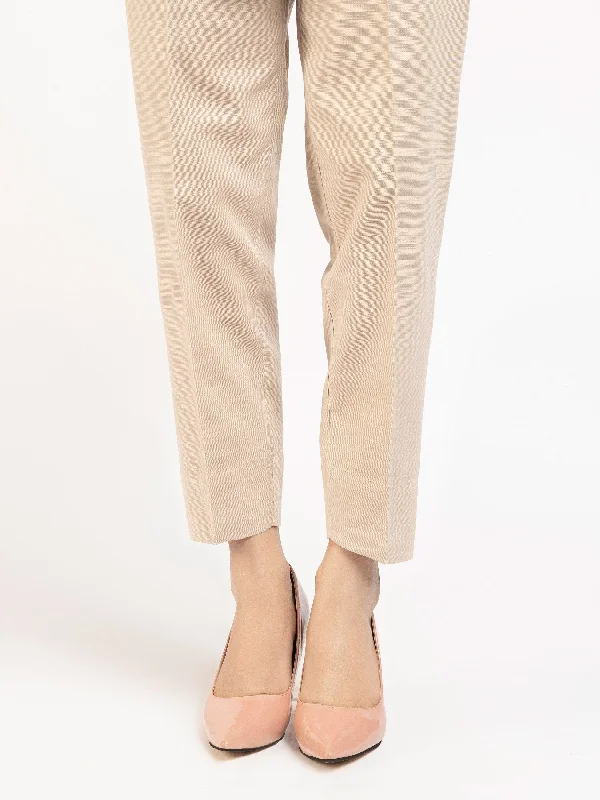 Fashionable Items Versatile Items Plain Khaddar Trousers