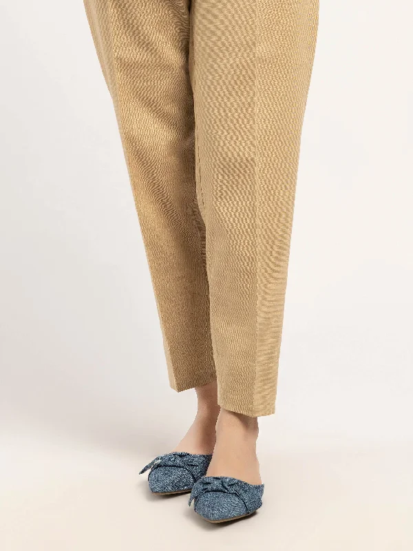 Exquisite Design Personalized Design Plain Khaddar Trousers