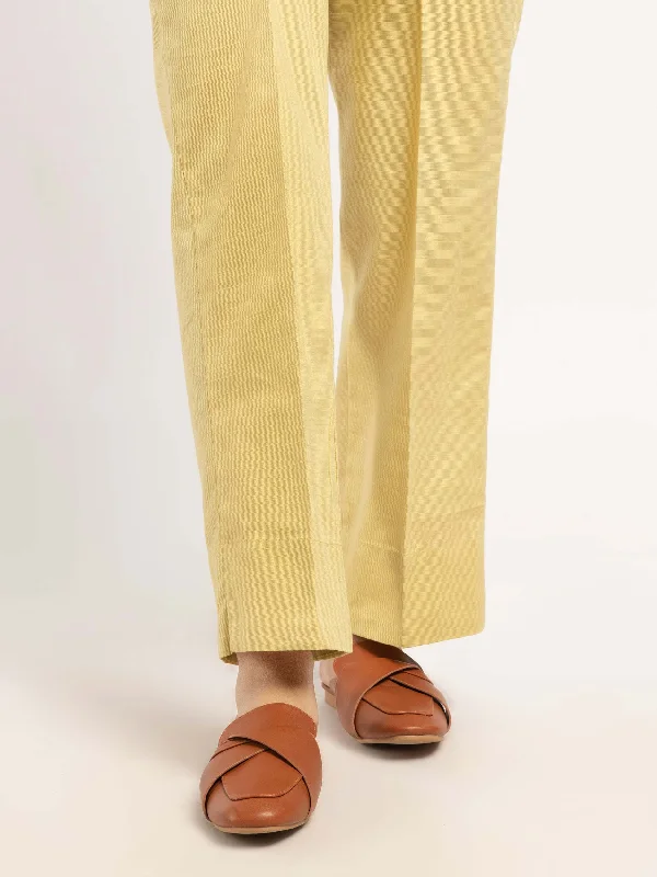 Fashion Design Sexy Fun Plain Khaddar Trousers