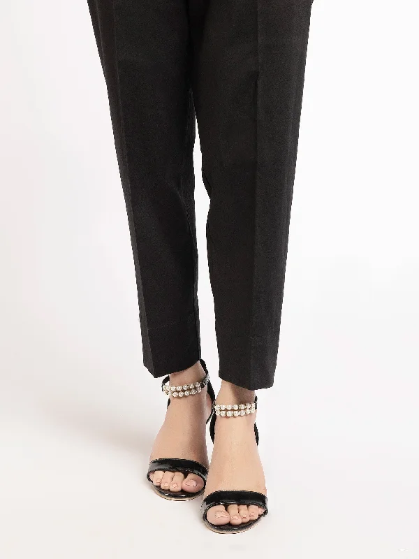 Fresh And Fashionable Boutique Recommendation Plain Winter Cotton Trousers