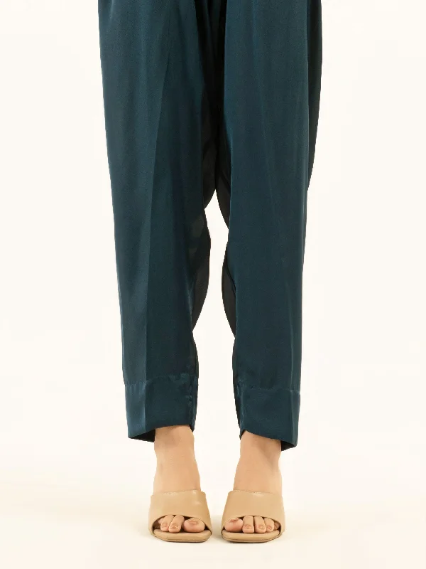 Energetic Dyed Silk Trousers