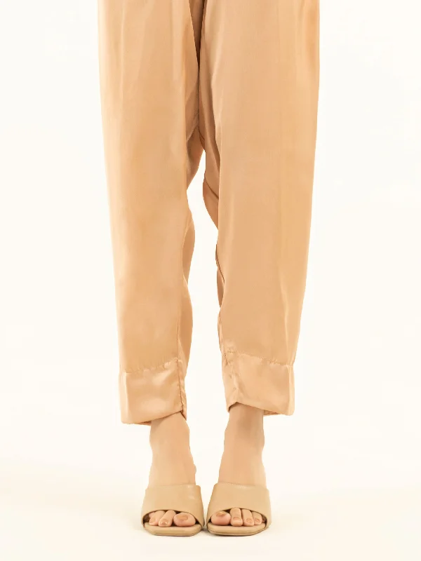 High-quality fabrics Dyed Silk Trousers