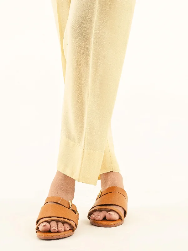 Nightclub Style Dyed Silk Trousers