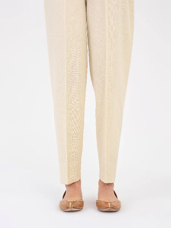 Soft And Comfortable Celebrity Style Dyed Khaddar Trouser(Pret)