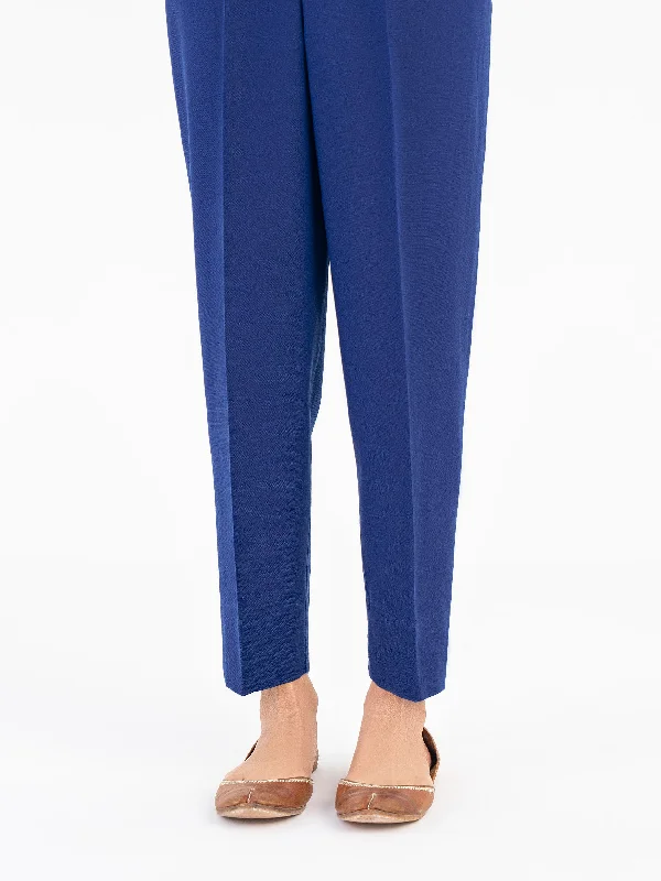 High-end Customization Unique Prints Dyed Khaddar Trouser(Pret)