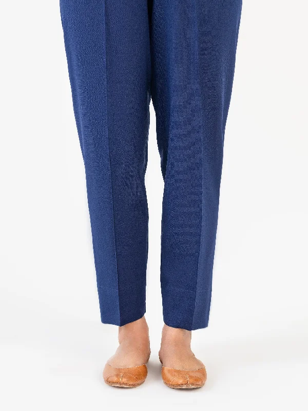 Lazy Home Fresh And Simple Dyed Khaddar Trouser(Pret)