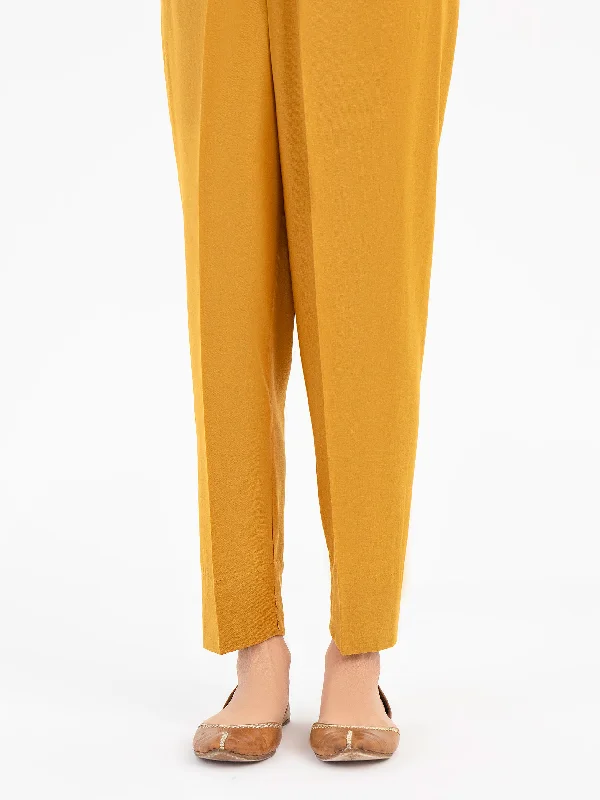 Exquisite Design Personalized Design Dyed Khaddar Trouser(Pret)