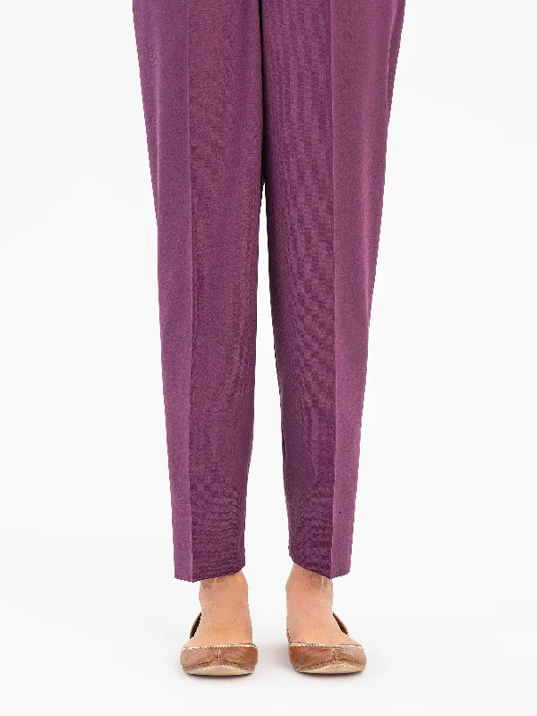Street Cool Fashion Elements Dyed Khaddar Trouser(Pret)