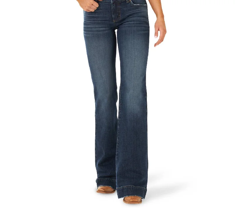 Artistic Temperament Fashionable And Versatile Retro Mae Trouser Jean In Shelby