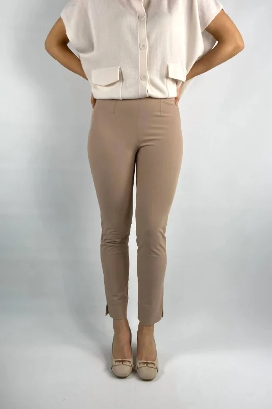 Personalized Wear Fresh And Natural Sabrina Pant In Taupe