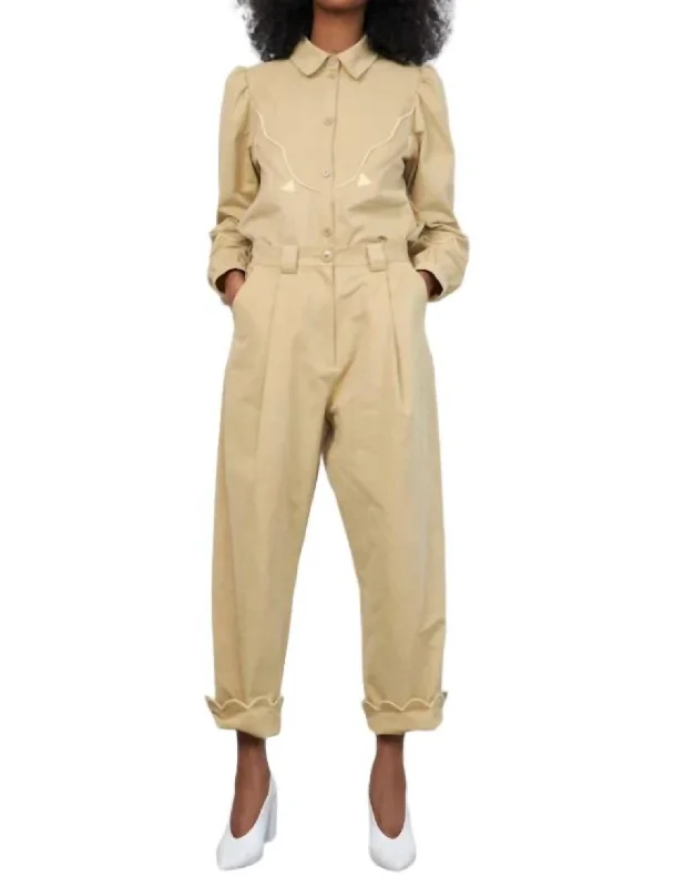 Must-have For Autumn And Winter Romantic Data Saja Wide Leg Pants In Soft Sand
